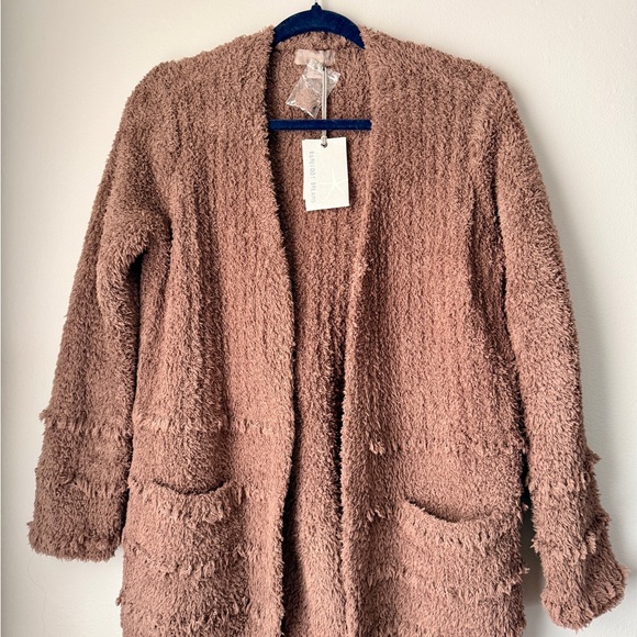 Barefoot Dreams Sweaters - Barefoot Dreams CozyChic Boardwalk Cardigan in a sable brown size XS